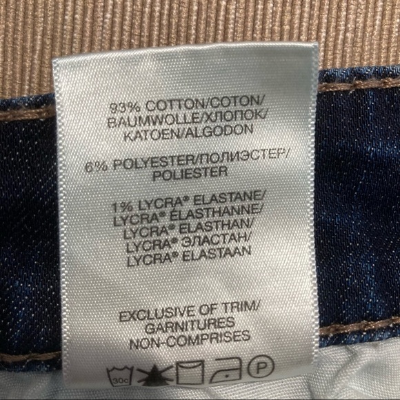 SILVER JEANS Sz 38  x 30 Hunter Relaxed Fit Mid Wash Jeans - Picture 9 of 12